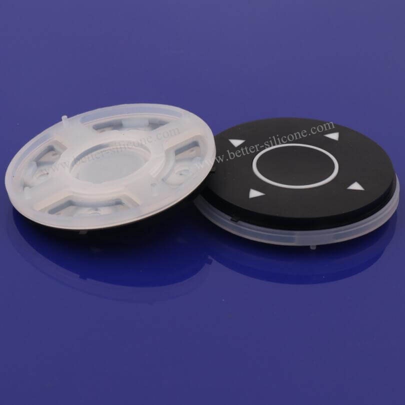 Benutzerdefinierte Kunststoff Gummi Silikon Button Pad